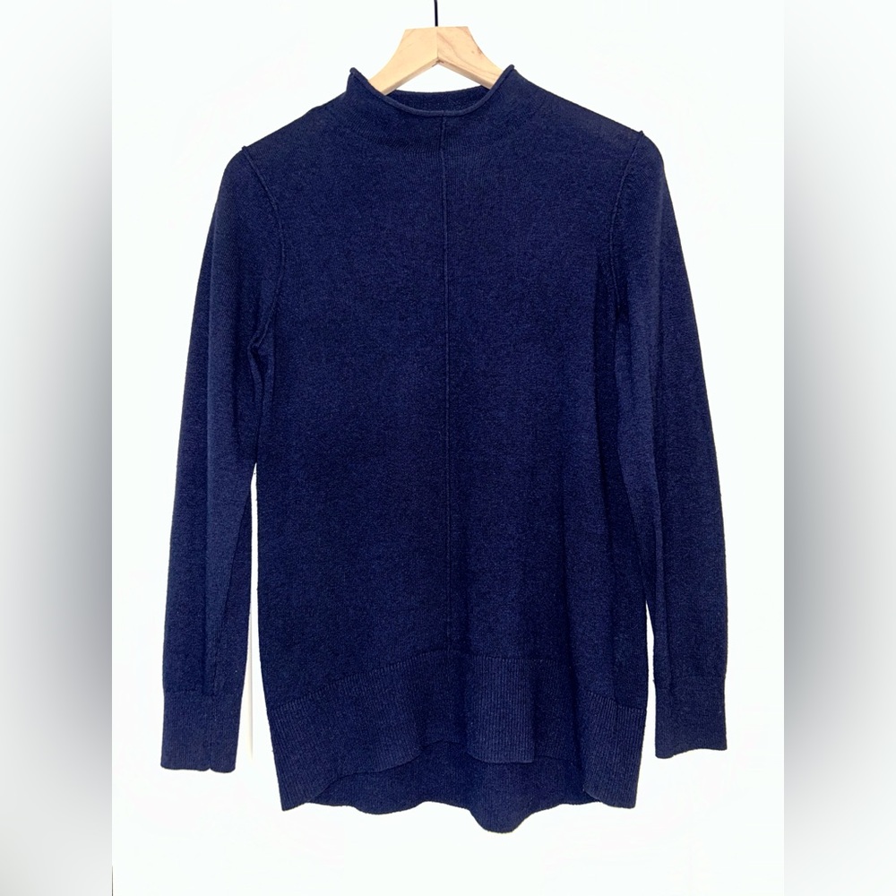 Banana Republic Wool Blend Funnel Neck Sweater